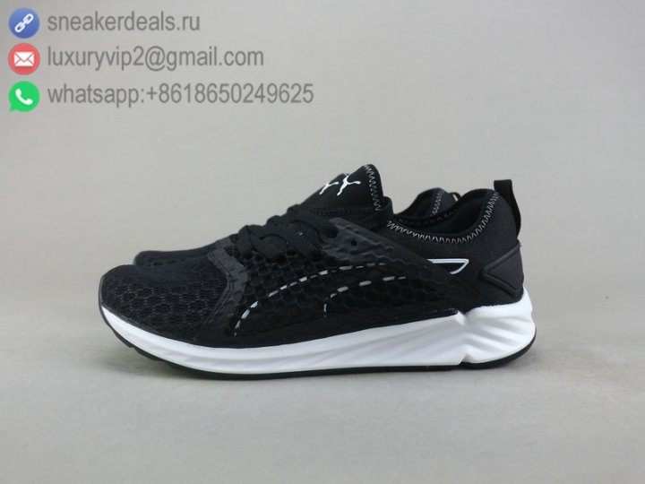 Puma IGNITE Limitless Men Running Shoes Black Size 40-44